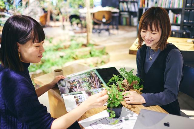 株式会社パーク・コーポレーションの正社員 設計・プランナー 営業・企画 事務 屋内緑化求人イメージ